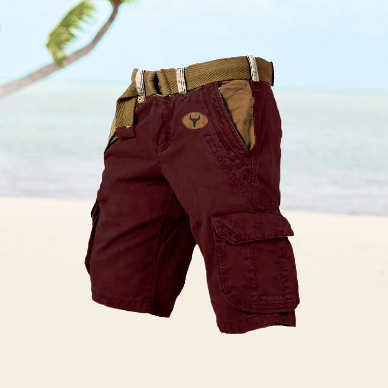 Men's Versatile Cargo Shorts | Relaxed Fit | Multiple Pockets | Durable & Comfortable | Outdoor & Casual Wear