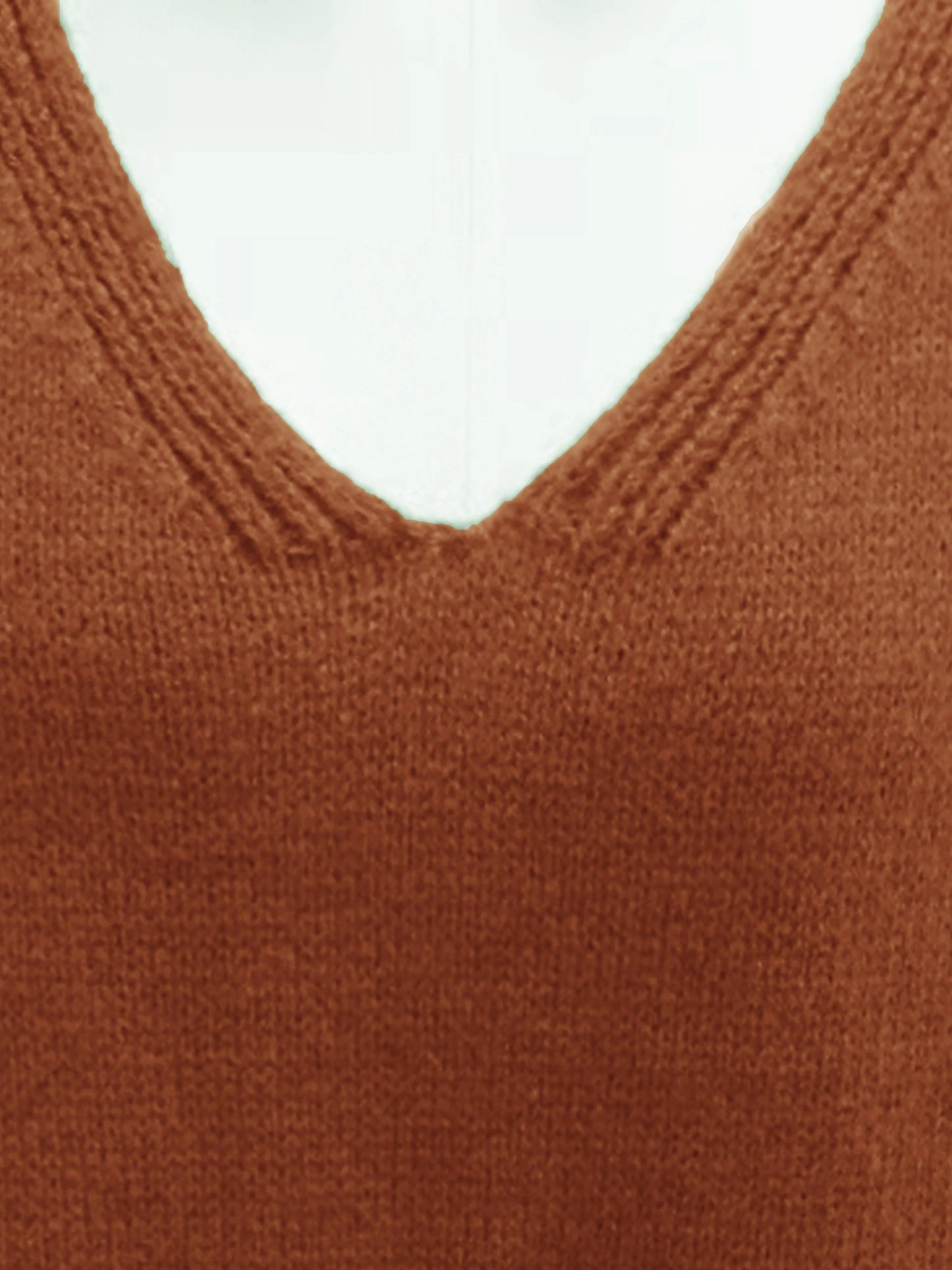 Women's Plus-Size V-Neck Sweater | Oversized Fit | Casual & Cozy | Seasonal Comfort