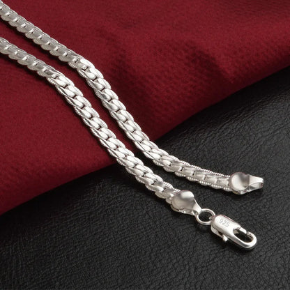 Men's Sterling Silver Necklace | 925 High-Quality | Timeless Elegance | Perfect Gift for Any Occasion