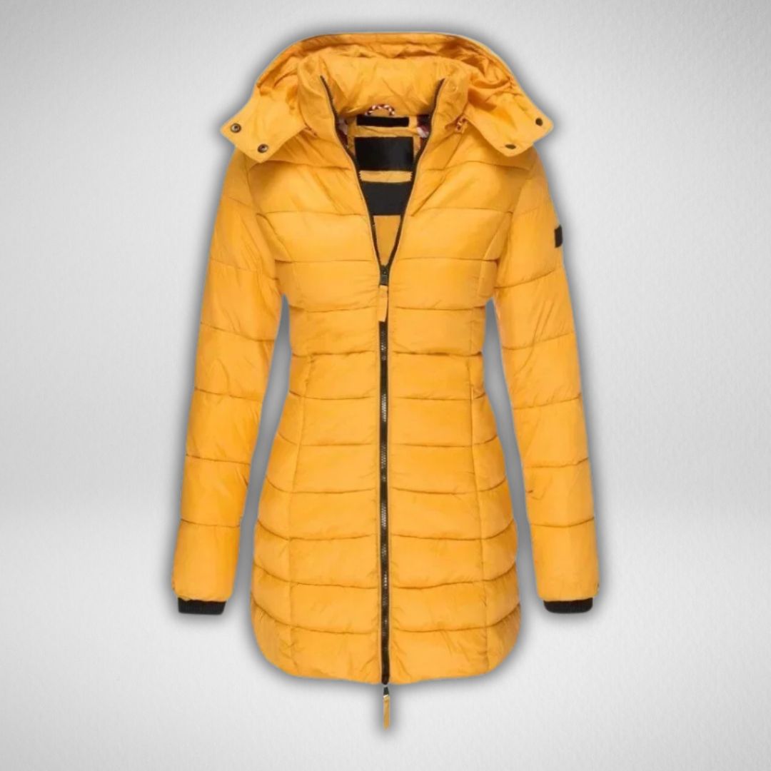 Women's Comfortable Winter Puffer Coat | Warm & Insulated | Water-Resistant | Stylish Casual Outerwear | Slim fit | For Women