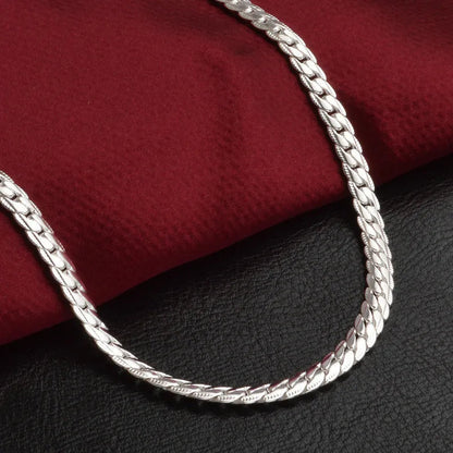 Men's Sterling Silver Necklace | 925 High-Quality | Timeless Elegance | Perfect Gift for Any Occasion