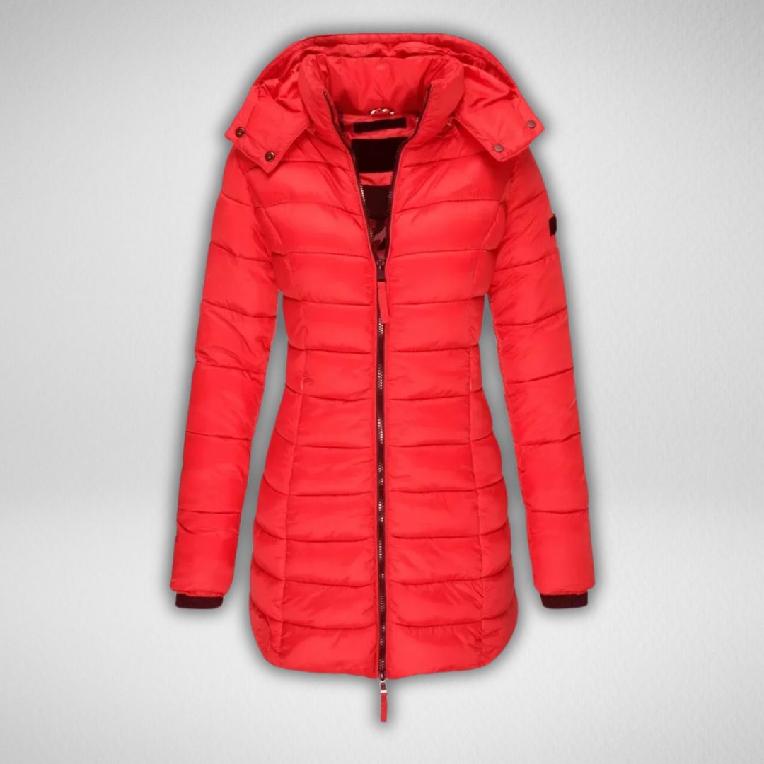 Women's Comfortable Winter Puffer Coat | Warm & Insulated | Water-Resistant | Stylish Casual Outerwear | Slim fit | For Women