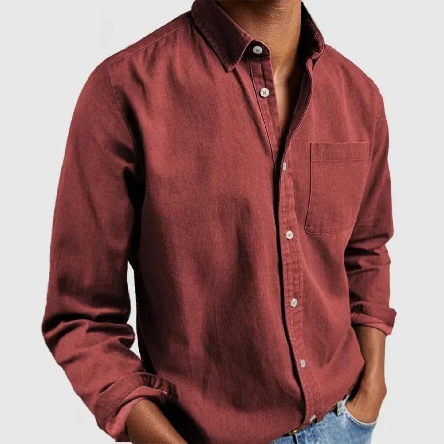 Men's Classic Stylish Comfortable Shirt | Slim Fit | Soft & Breathable Cotton | Business & Casual Wear