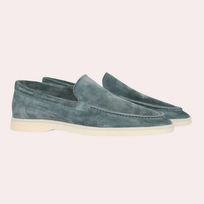 Men's Comfortable Suede Topsider Shoes | Soft Suede | Elastic Inserts | Non-Slip Sole | Casual & Semi-Formal | Trendy Footwear