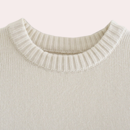 Women's Oversized Knit Sweater | Relaxed Fit | Soft & Breathable Fabric | Casual & Layering Pullover