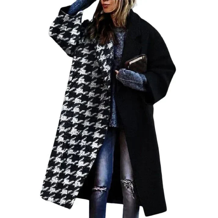 Women's Elegant Long Coat | Flattering Fit | Warm & Stylish | Timeless Outerwear