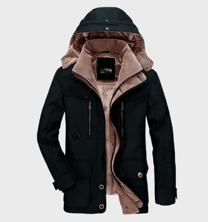 Men's Thick Winter Jacket | Warm Hooded Coat | Casual & Stylish Outerwear