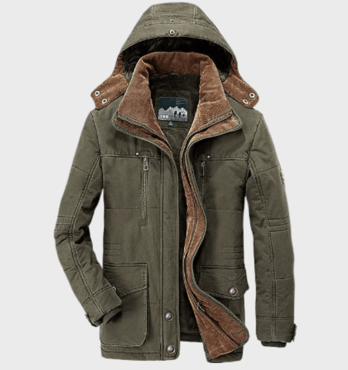 Men's Thick Winter Jacket | Warm Hooded Coat | Casual & Stylish Outerwear