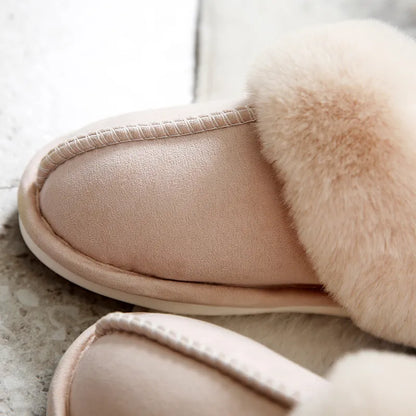 Women's Soft and Warm Slippers | Cozy Plush Design | Ideal for Winter Comfort | For Women