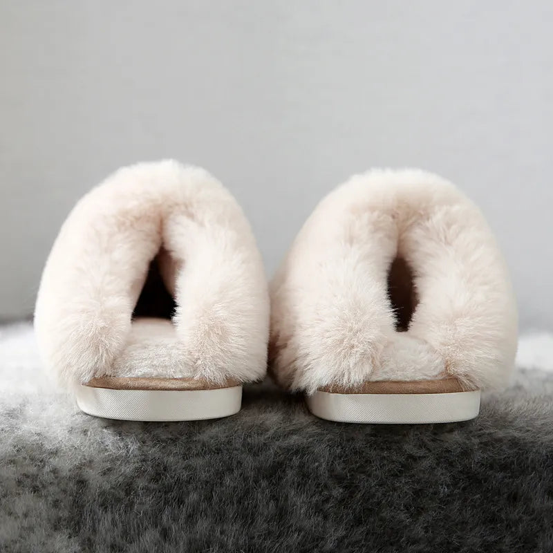 Women's Soft and Warm Slippers | Cozy Plush Design | Ideal for Winter Comfort | For Women