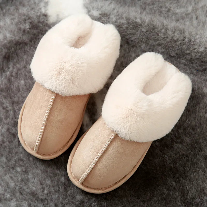 Women's Soft and Warm Slippers | Cozy Plush Design | Ideal for Winter Comfort | For Women