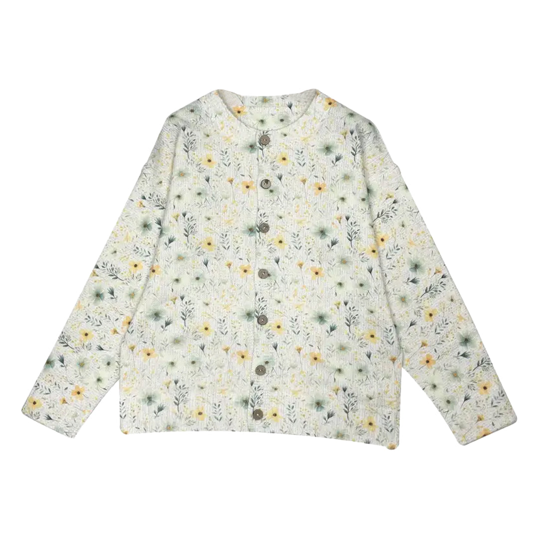 Women's Elegant Floral Pattern Cardigan | Soft & Comfortable | Versatile Design | Timeless Style | All Seasons