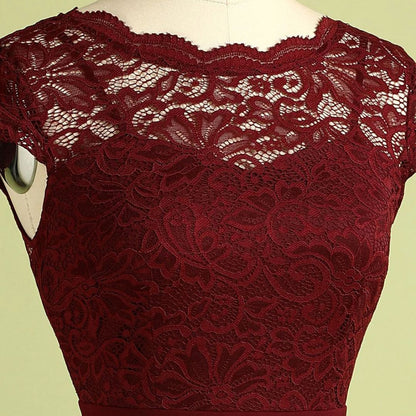 Women's Vintage Bordeaux Dress | Timeless Design | Elegant Fit | Evening & Formal Wear