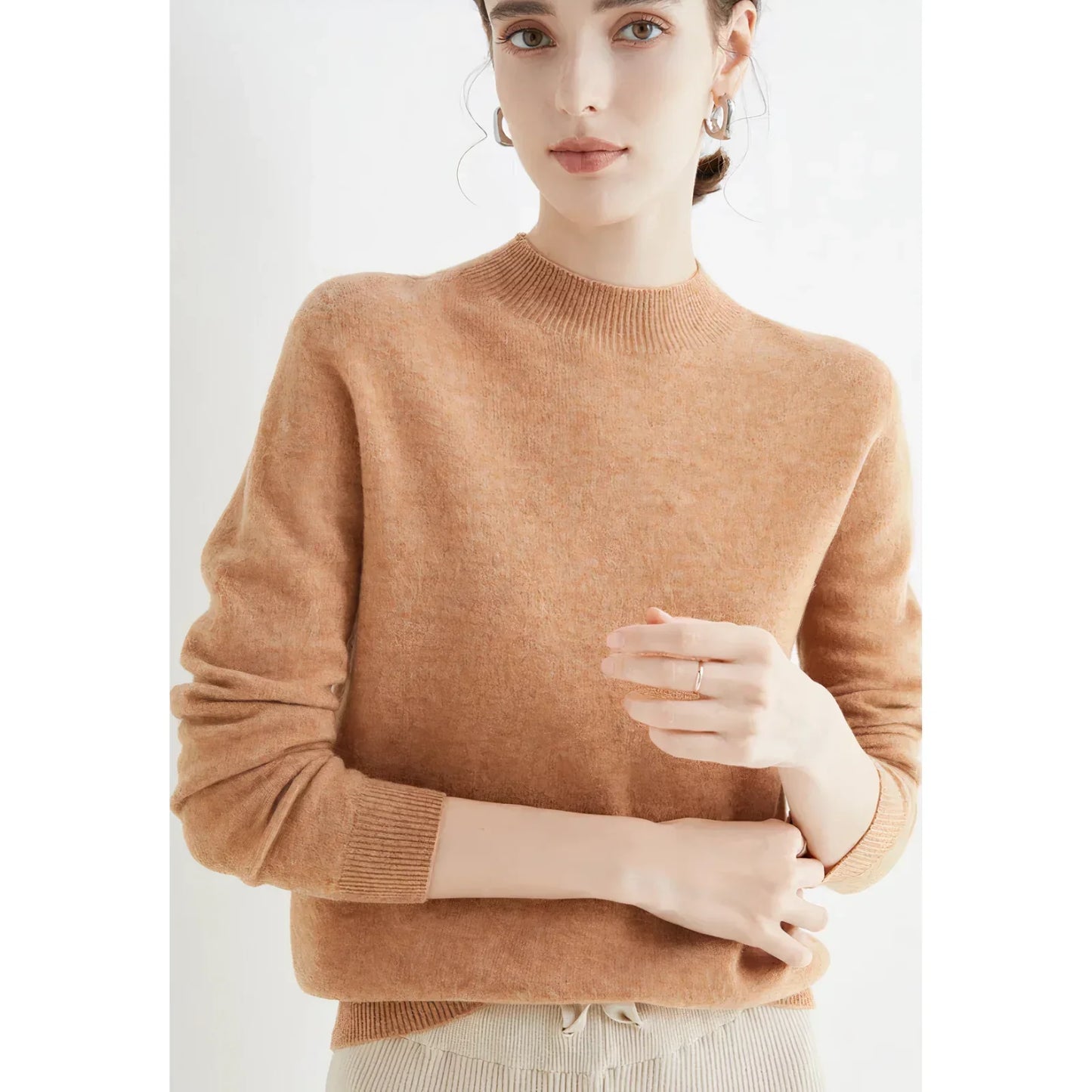 Women's Stylish Knitted Sweater | Elegant & Cozy Fit | Soft & Breathable | Timeless Style