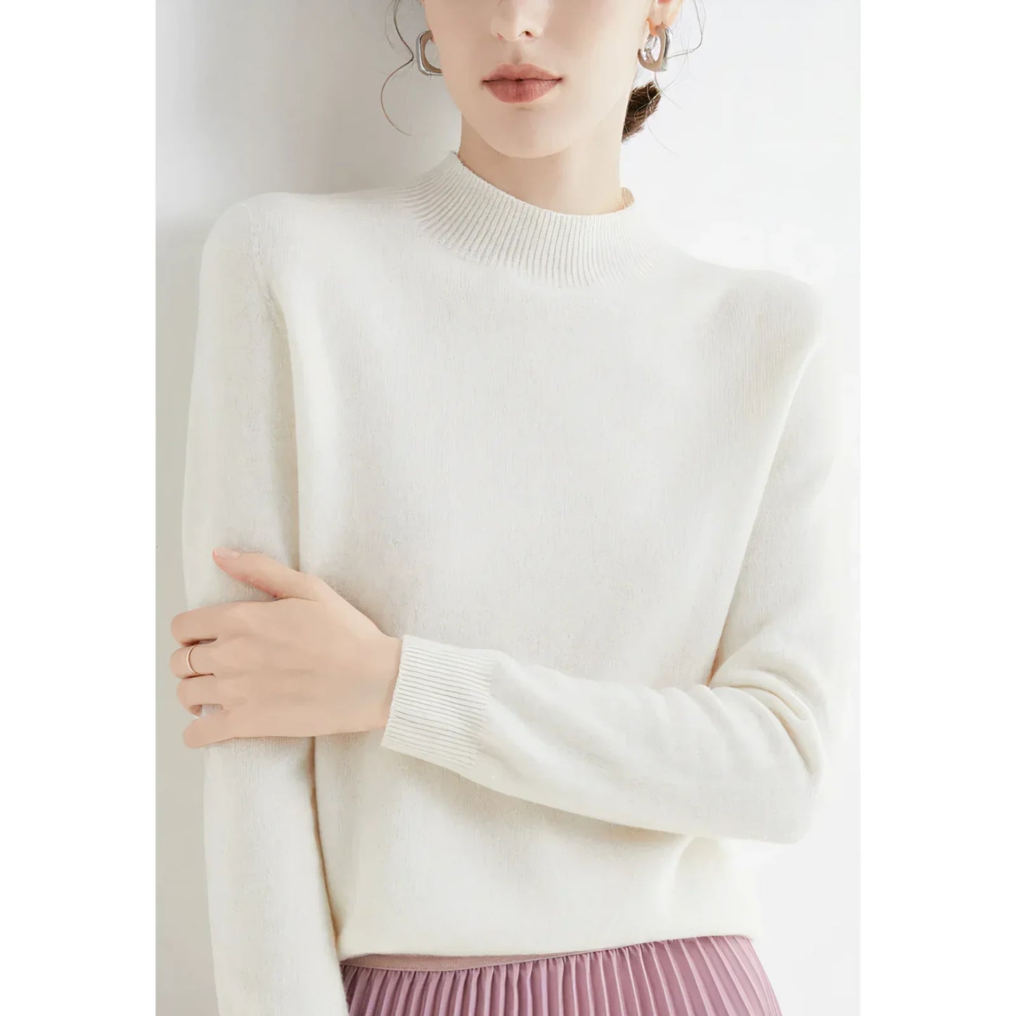 Women's Stylish Knitted Sweater | Elegant & Cozy Fit | Soft & Breathable | Timeless Style