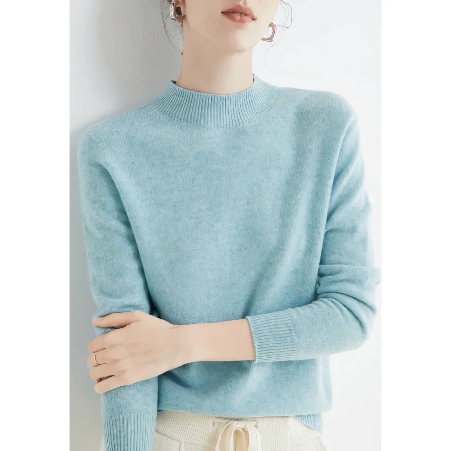 Women's Stylish Knitted Sweater | Elegant & Cozy Fit | Soft & Breathable | Timeless Style