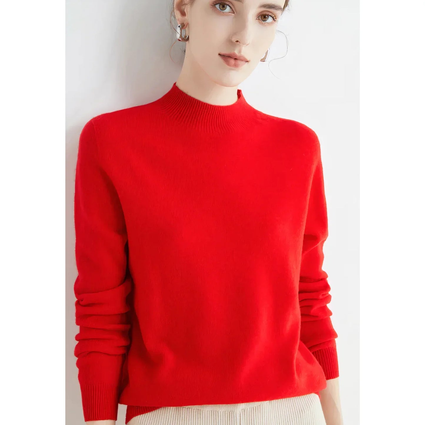 Women's Stylish Knitted Sweater | Elegant & Cozy Fit | Soft & Breathable | Timeless Style