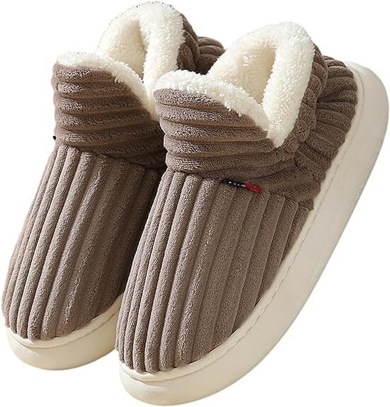 Women's Warm and Comfortable Plush Slippers | Warm & Cozy Winter Slippers | Soft Cushioning | For Women