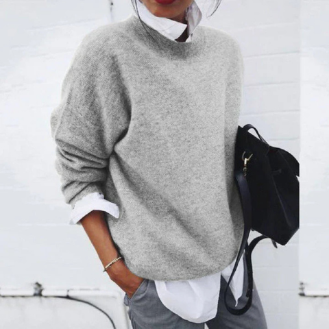 Women’s Classic Fit Sweater | Warm & Breathable | Elegant & Versatile | Durable & Comfortable