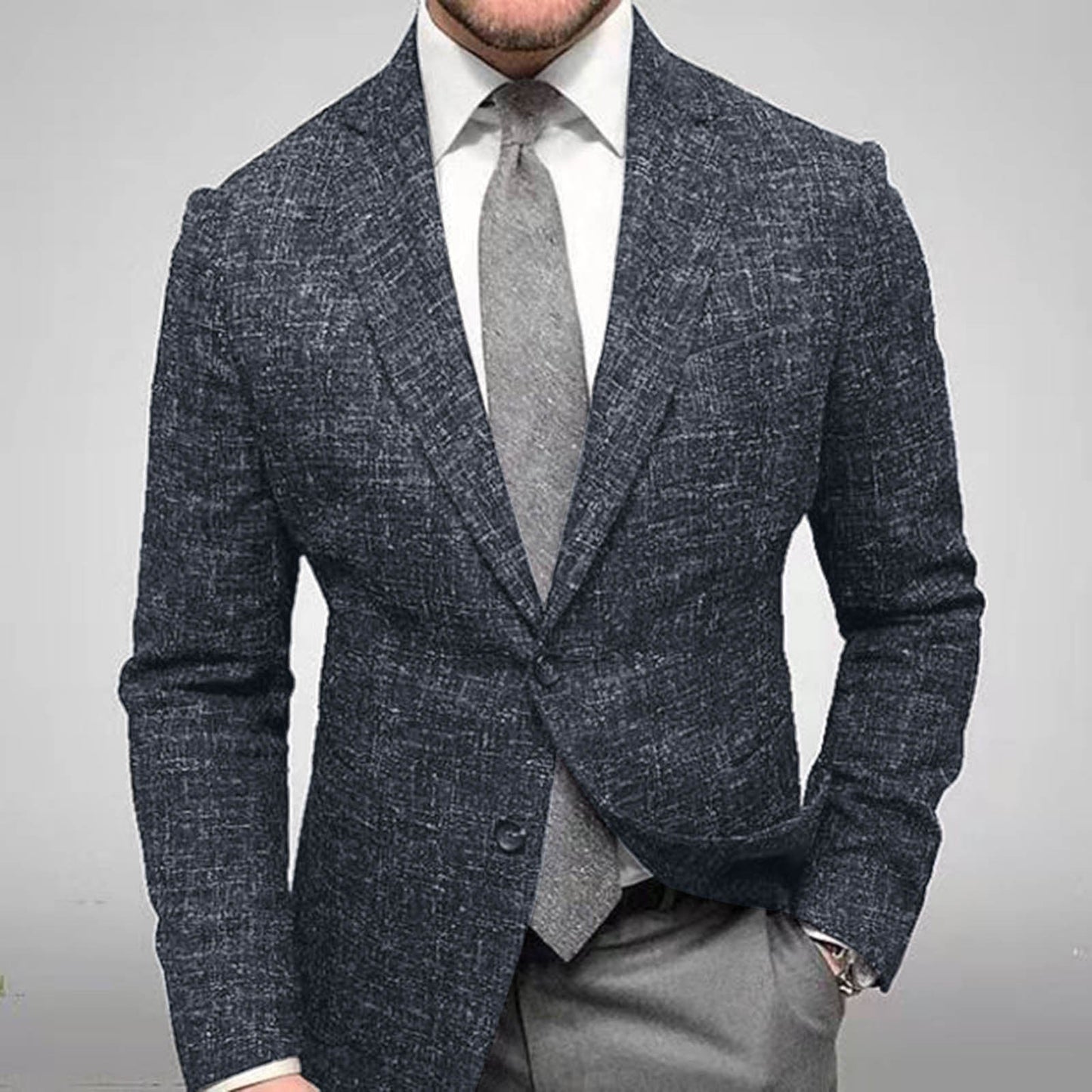 Men’s Sophisticated Tailored Blazer | Sharp Formal Fit | Lightweight & Versatile