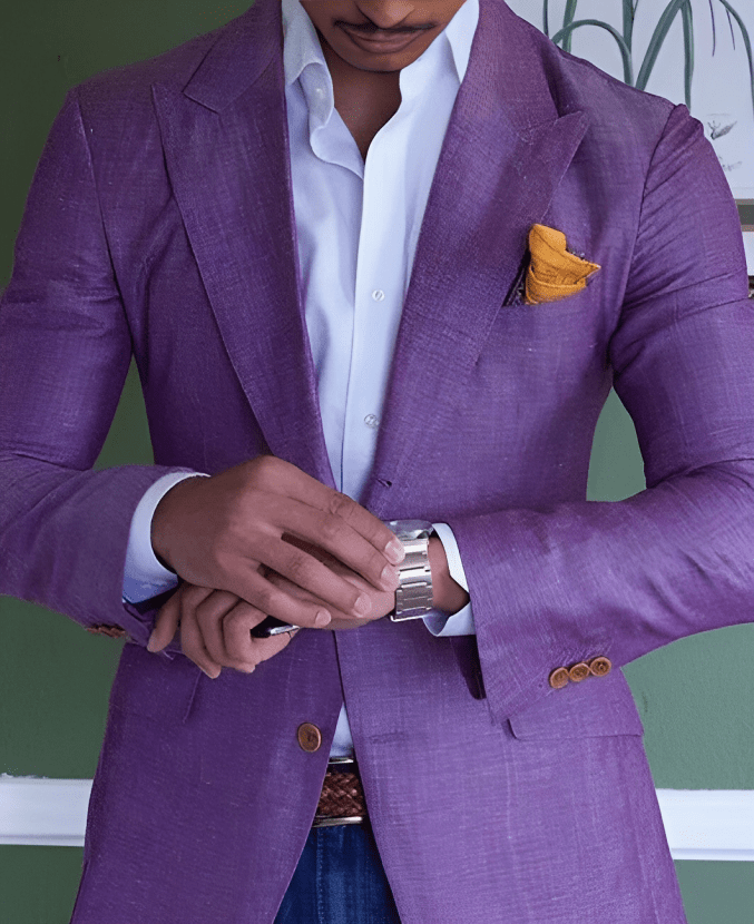 Men’s Sophisticated Tailored Blazer | Sharp Formal Fit | Lightweight & Versatile