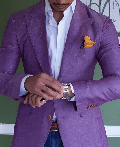 Men’s Sophisticated Tailored Blazer | Sharp Formal Fit | Lightweight & Versatile