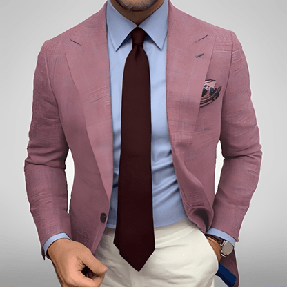 Men’s Sophisticated Tailored Blazer | Sharp Formal Fit | Lightweight & Versatile