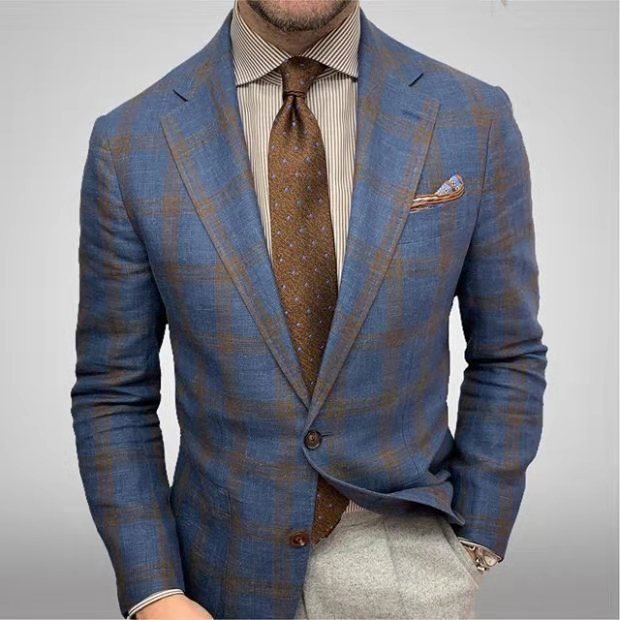 Men’s Sophisticated Tailored Blazer | Sharp Formal Fit | Lightweight & Versatile