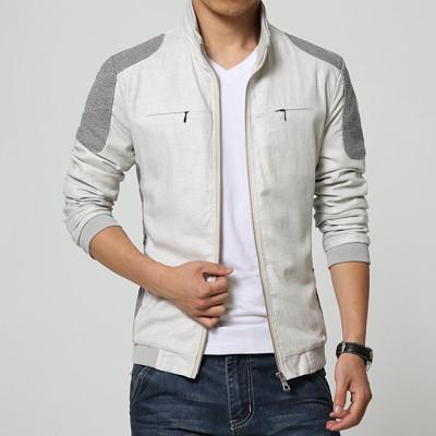 Men's Soft Outwear Bomber Jacket | Slim Fit | Casual & Outdoor Wear | Zipper Closure