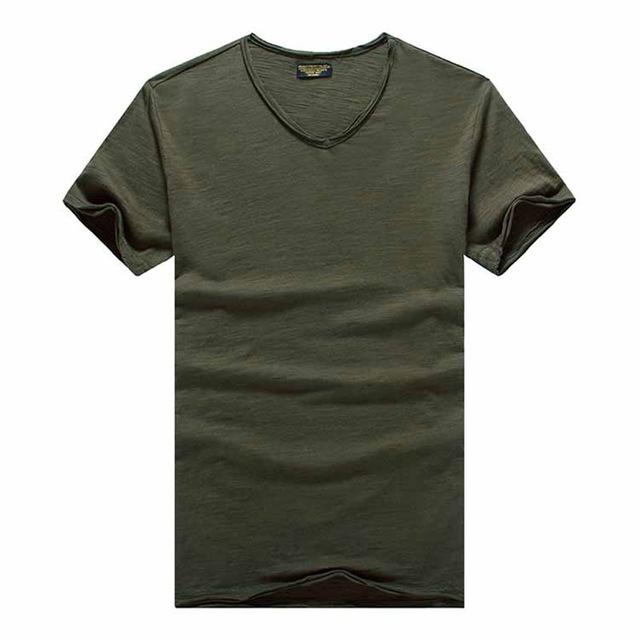 Men's V-Neck Slim-fit Comfortable Shirt | Comfortable & Breathable | Casual & Semi-Formal | For Men