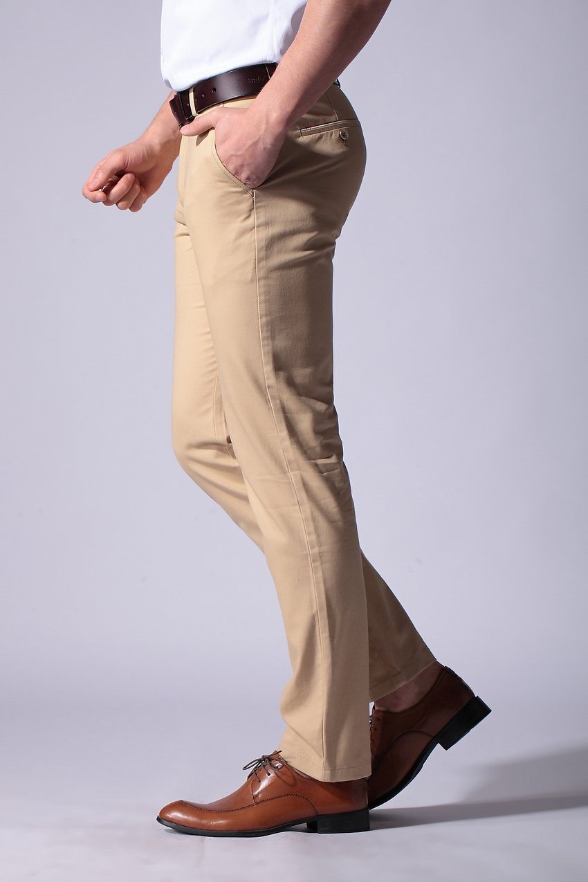 Men's Casual Fashion Classic Trousers | Straight Fit | Durable Broadcloth | Versatile & Stylish | Ideal for Casual & Semi-Formal Occasions