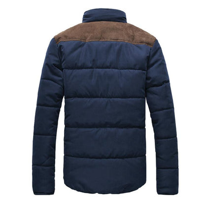 Men's Collar Padded Down Jacket | Ultra-Warm Winter Coat | Comfortable & Practical | For Men