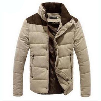 Men's Collar Padded Down Jacket | Ultra-Warm Winter Coat | Comfortable & Practical | For Men