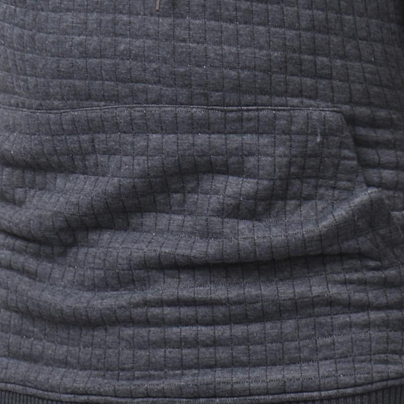 Men's Hooded Pullover Outwear Sweater | Zipper Detail | Ribbed Cuffs | Casual & Sportswear