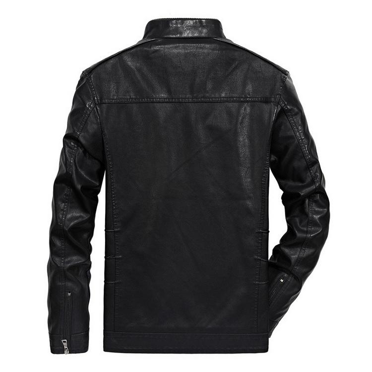 Men's Classic Motorcycle Bomber Jacket | Slim Fit | All-Season Outerwear | Stylish Lapel & Zipper Design | Men's Jacket