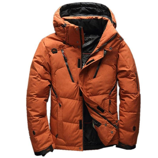 Men's Thick Down Parka Coat | Water-Resistant & Windproof | Winter Jacket for Outdoor & Sports | For Men