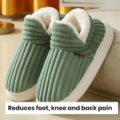 Women's Warm and Comfortable Plush Slippers | Warm & Cozy Winter Slippers | Soft Cushioning | For Women